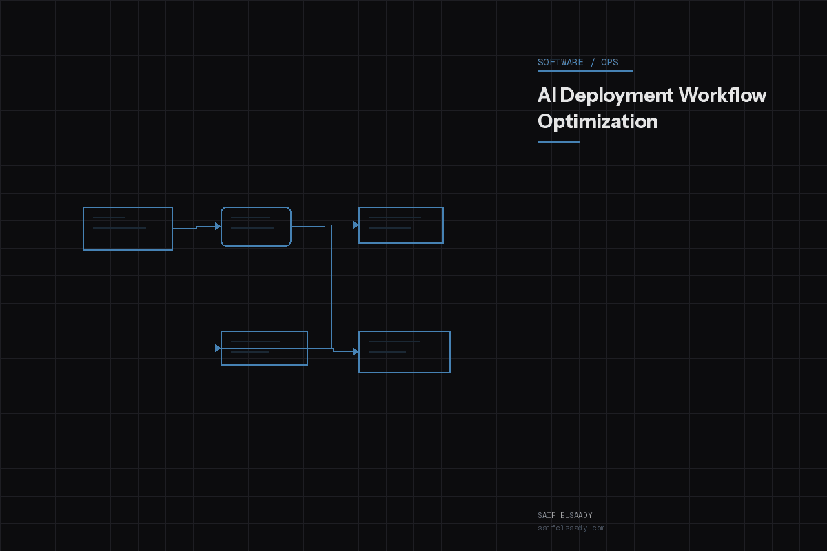 AI Deployment Workflow Optimization